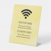  Business Wifi Morden Network Sockelschild (Vorderseite)
