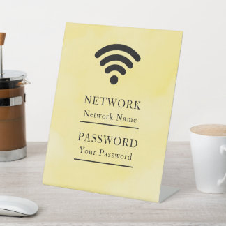  Business Wifi Morden Network Sockelschild