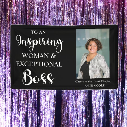 Business Woman & Exceptional Boss | Custom  Banner