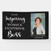 Business Woman & Exceptional Boss | Custom  Banner (Horizontal)