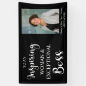 Business Woman & Exceptional Boss | Custom  Banner (Vertikal)