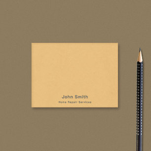 Business Yellow Kraft Post-it Klebezettel