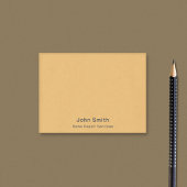 Business Yellow Kraft Post-it Klebezettel