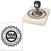 Business Your Logo Custom Large Gummistempel (Stempel)
