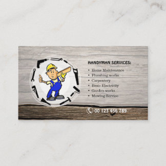 Businesscard für Heimwerkerdienstleistungen Visitenkarte