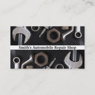 BusinessCard: Mechanics Bench Tool Visitenkarte