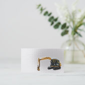 businesscard mechanischer Gräber des Baus Visitenkarte (Stehend Vorderseite)