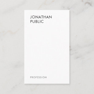 Businesscards Trendy Modern Elegant Beruflich Visitenkarte
