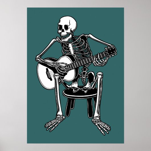Busker Bones Poster (Vorne)