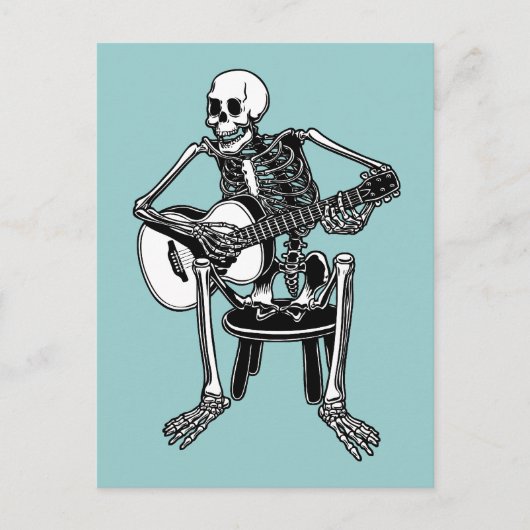 Busker Bones Postkarte (Vorderseite)