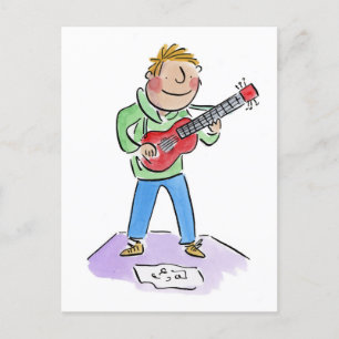 Busker Postkarte
