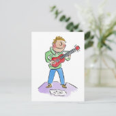 Busker Postkarte (Stehend Vorderseite)