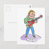 Busker Postkarte (Vorne/Hinten)