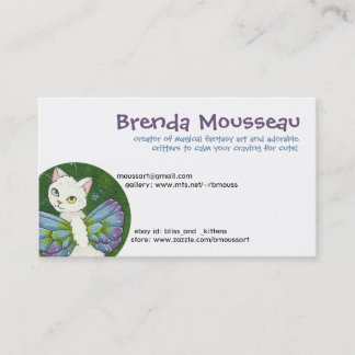 Busplakat Visitenkarte