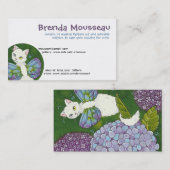 Busplakat Visitenkarte (Vorne/Hinten)