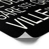 Busroll.Escargot Poster (Ecke)