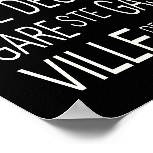 Busroll.Escargot Poster (Ecke)