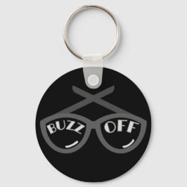 Buss Off - T - Shirt der Frauen in den 40ern Schlüsselanhänger