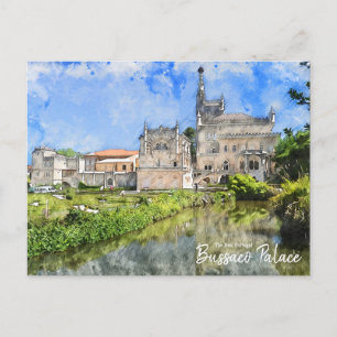 Bussaco Palace Portugal Postkarte