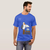 Bussard-Bucht-Eintopf-T-Shirt T-Shirt (Vorne ganz)