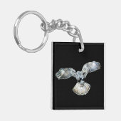 Bussard-Flügel und Schwanz-Landung Schlüsselanhänger (Vorderseite links)