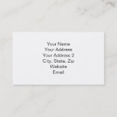 Bussard im Flug 3 Visitenkarte (Rückseite)