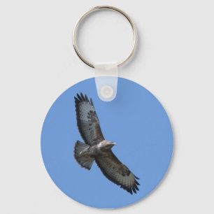 Bussard-Raubvogel Schlüsselanhänger