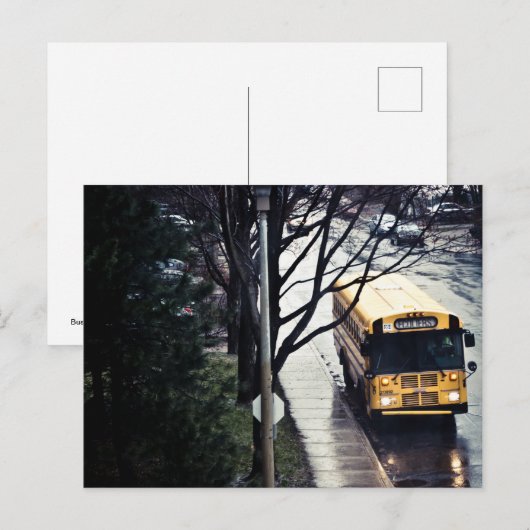 Busscholar Postkarte (Vorne/Hinten)