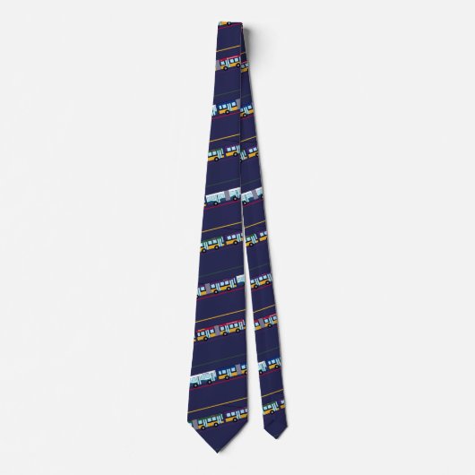 Busse der Metro Necktie Krawatte (Vorderseite)
