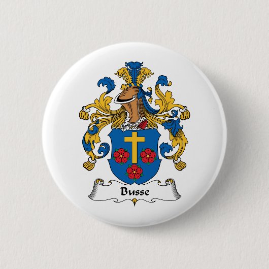 Busse Familienwappen Button (Vorderseite)