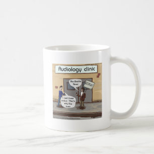 Büße für das Audiologenbüro Lustig Kaffeetasse