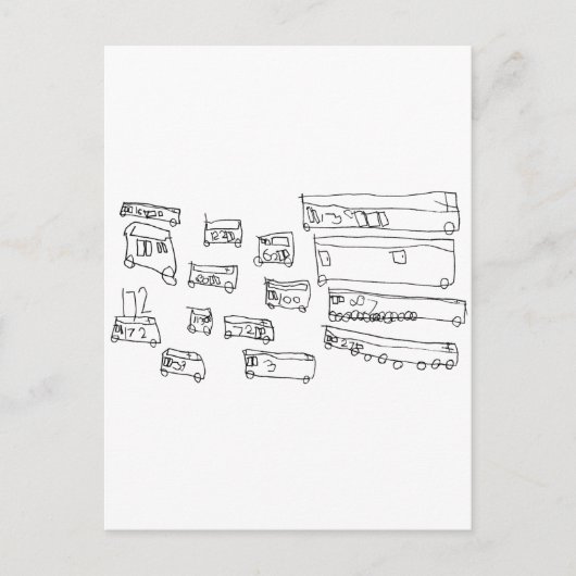 Busse Postkarte (Vorderseite)