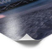 Busselton Jetty in Dusk Fotodruck (Ecke)