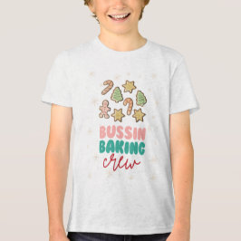 Bussin Backen Crew Weihnachten Tri-Blend Shirt