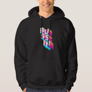 Bussin Viral Meme Slang Relating Hoodie