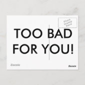 Bussy? Postkarte (Rückseite)