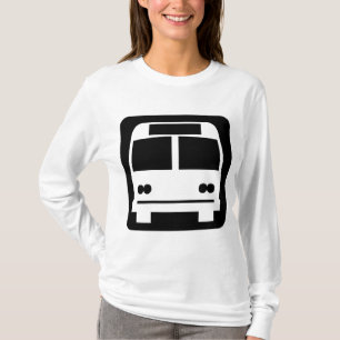 Bussymbol - Schwarz T-Shirt