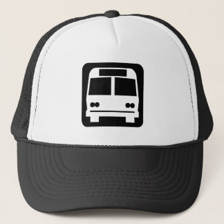 Bussymbol - Schwarz Truckerkappe