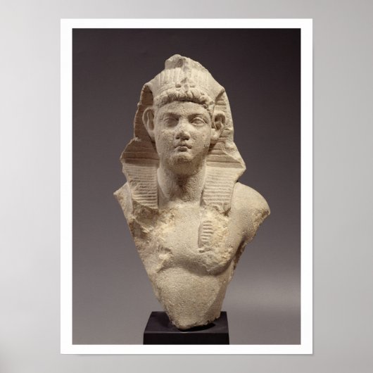 Bust of a Roman Emperor as a pharaoh Poster (Vorne)