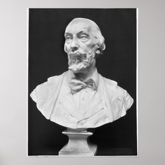 Bust of Auguste Vacquerie Poster (Vorne)
