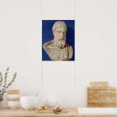 Bust of Epicurus Poster (Küche)