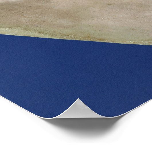 Bust of Epicurus Poster (Ecke)