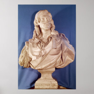 Bust of Jean de Rotrou 1783 Poster