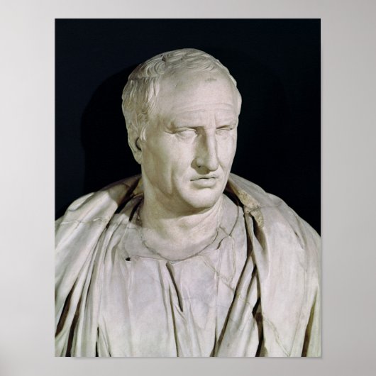 Bust of Marcus Tullius Cicero Poster (Vorne)