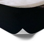 Bust of Voltaire without his wig, 1778 Poster (Ecke)