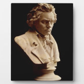 Bust-Statue Beethoven Fotoplatte (Vorderseite)
