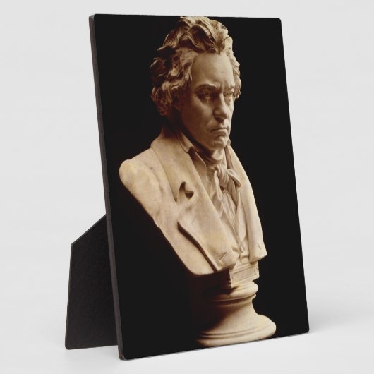 Bust-Statue Beethoven Fotoplatte (Seite)