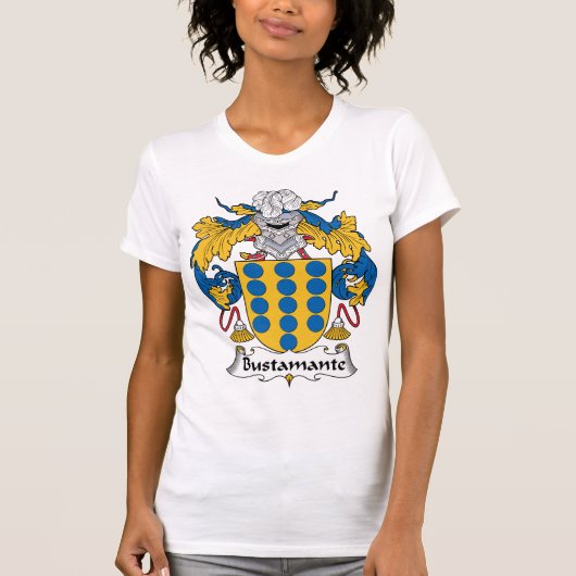 Bustamante Familienwappen T-Shirt (Vorderseite)