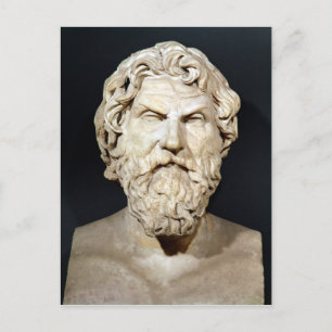 Büste aus Antisthenen Postkarte