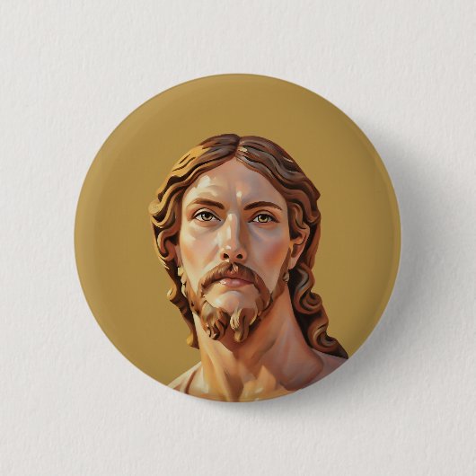BÜSTE CHRISTUS DER ERLÖSER von MICHELANGELO 2026_ Button (Vorderseite)